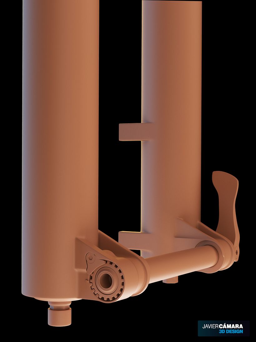 3D - Bike Suspension Fox 36 9