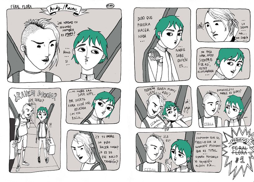 Cómic Feral Flora -1