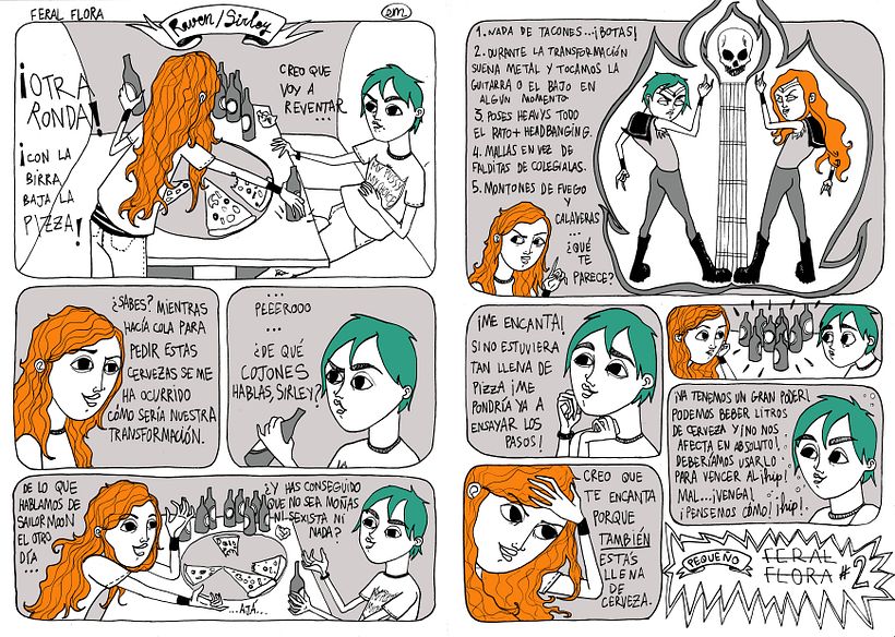 Cómic Feral Flora 0