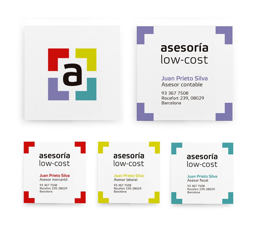 Diseño imagen corporativa para asesoría 1