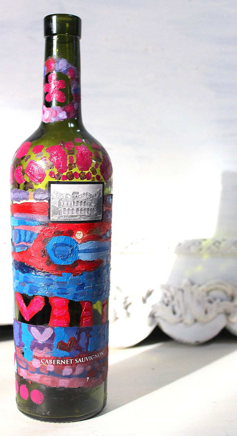 Botellas decoración 9