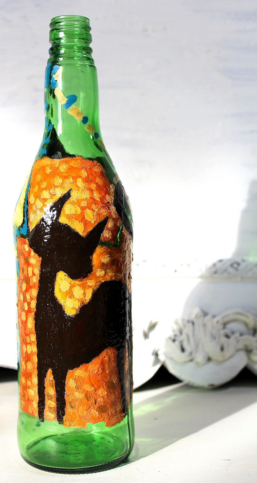 Botellas decoración 10