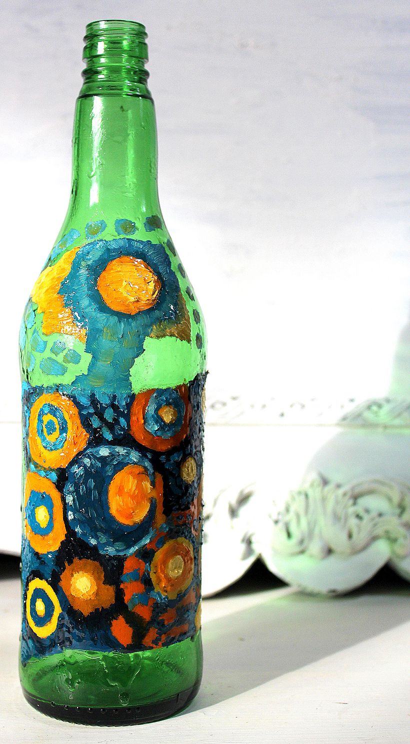 Botellas decoración 12