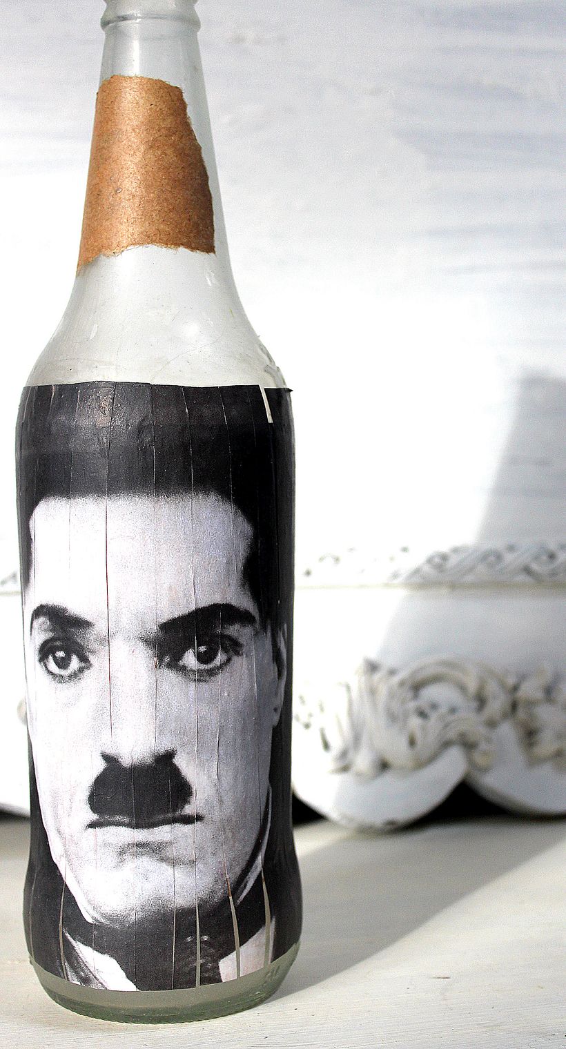 Botellas decoración 13