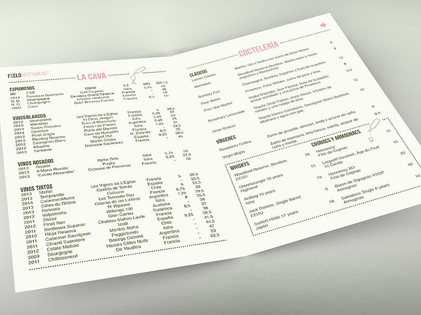 Feeld Organic restaurant set 13