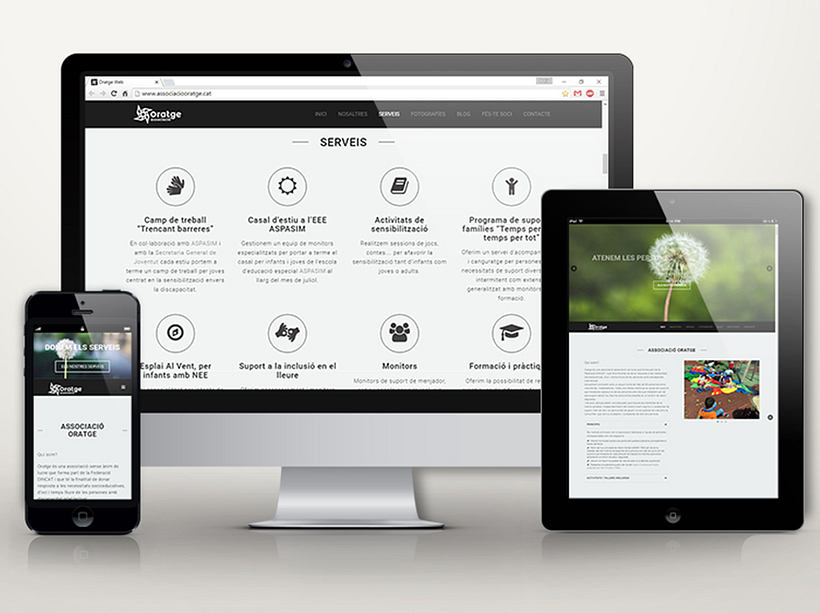 Associació Oratge Web & Image Design 0