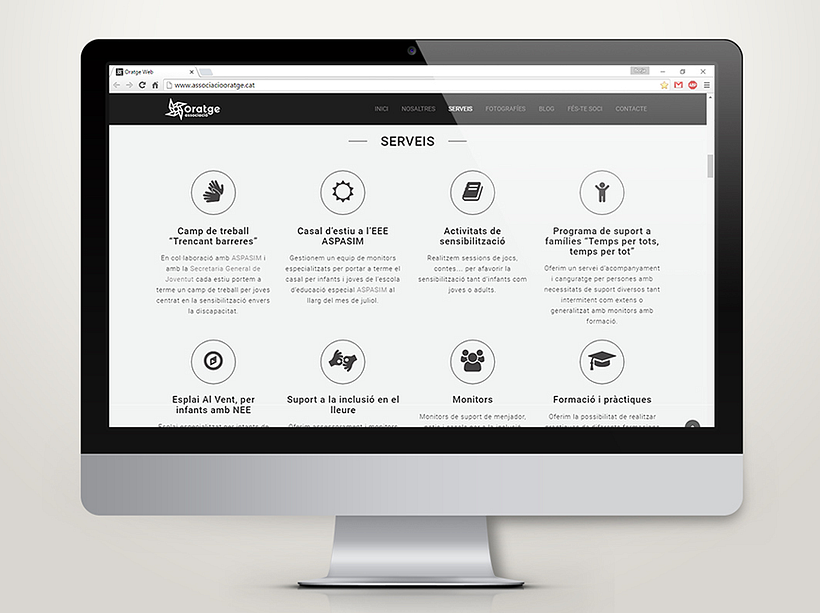 Associació Oratge Web & Image Design 1