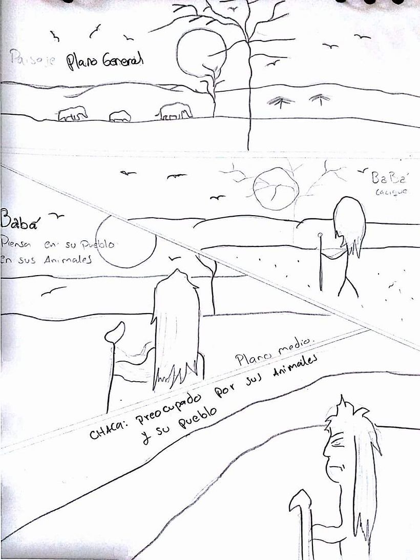 Boceto - África 1