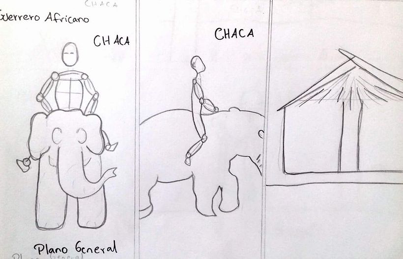 Boceto - África 3