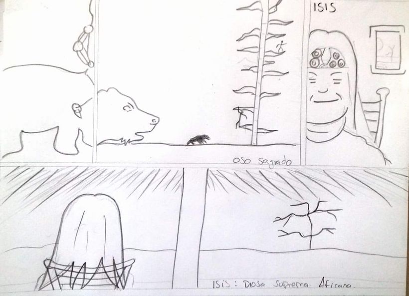 Boceto - África 4