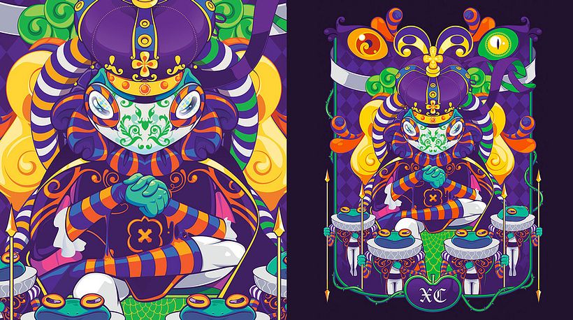 Danilo Laynes: ilustración a todo color made in Perú 4
