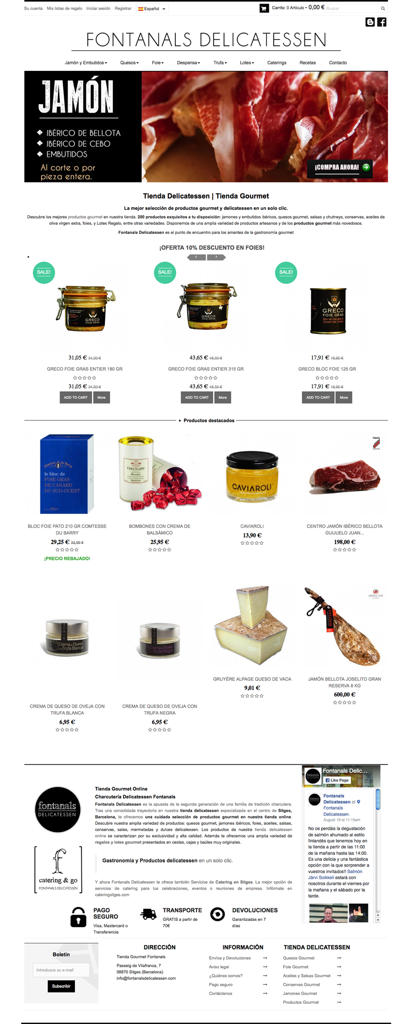 Fontanals Delicatessen | Tienda online 2