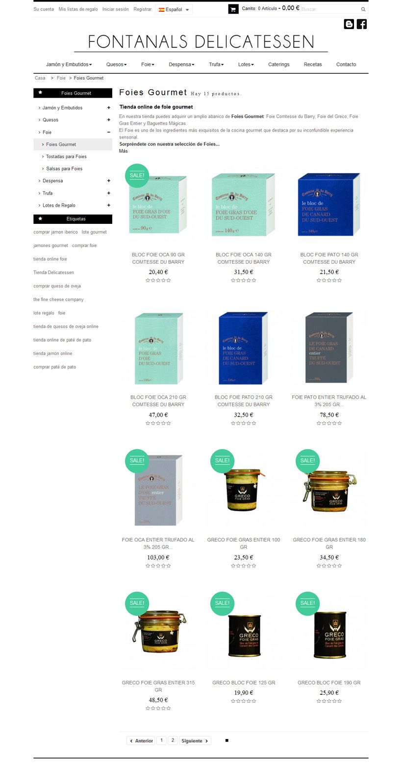 Fontanals Delicatessen | Tienda online 3