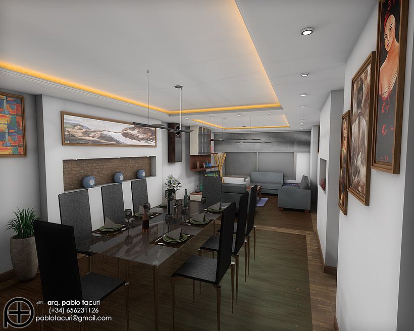 Decoration, Modeling and Rendering (Decoración, Modelado y Renderizado) 6