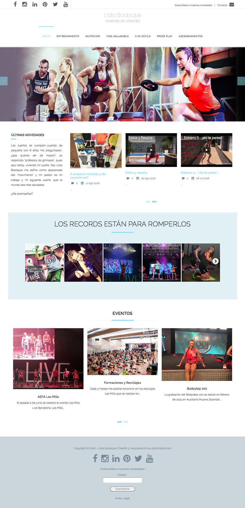 Viviendo en Chandal | Blog 2