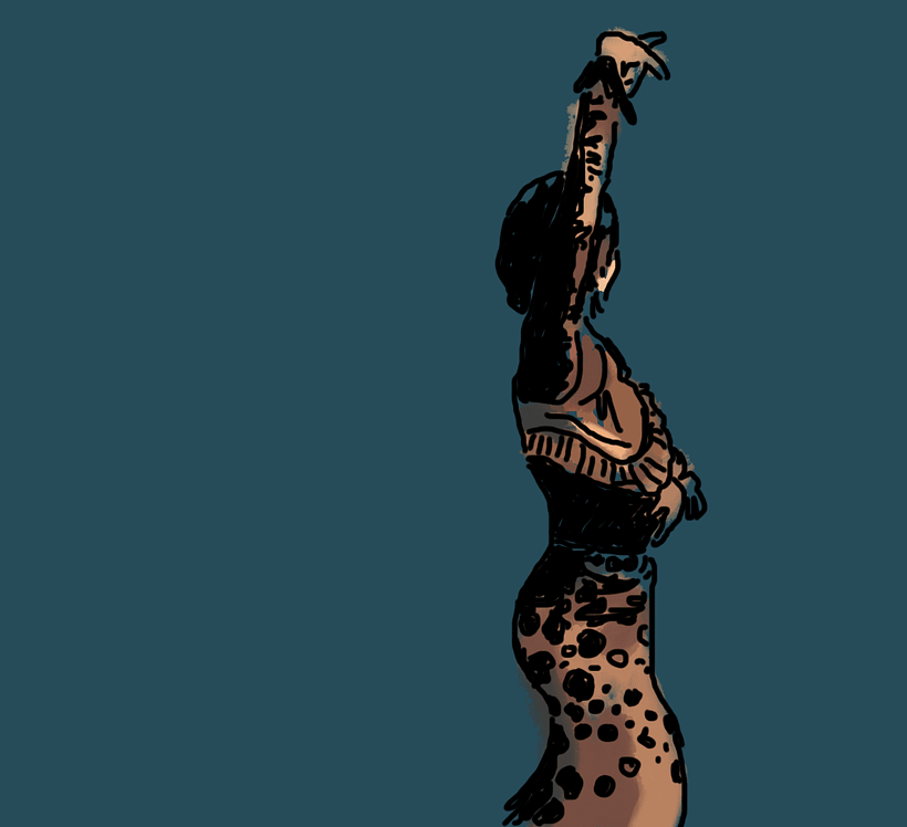 OLE! Flamenco: First shot at Photoshop rotoscopia  -1