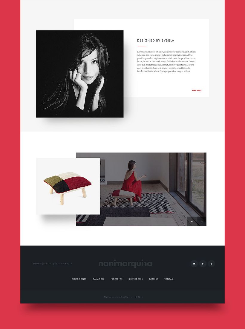 Nanimarquina Redesign Concept 7