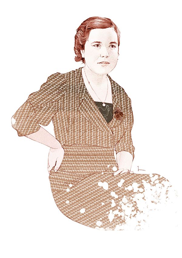 Retrato de la escritora Paula Contreras 0