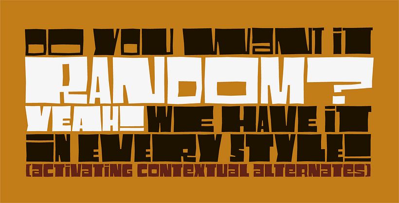 Black Pack Font 10