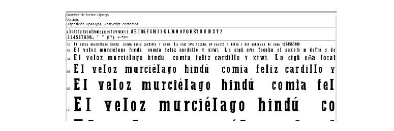 Creación de una Tipografía 2