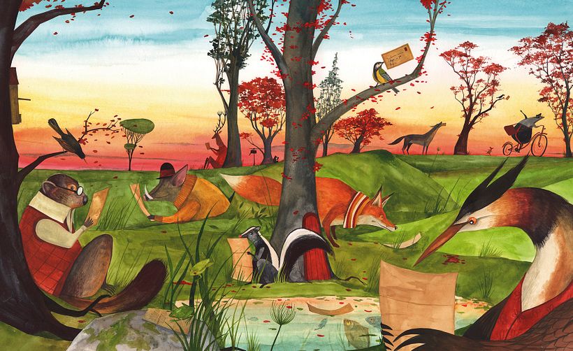 Cartas en el bosque 1