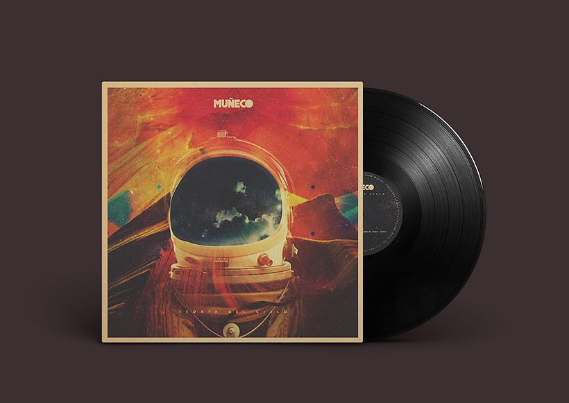LP "Teoría del cielo" de la banda barcelonesa Muñeco 0