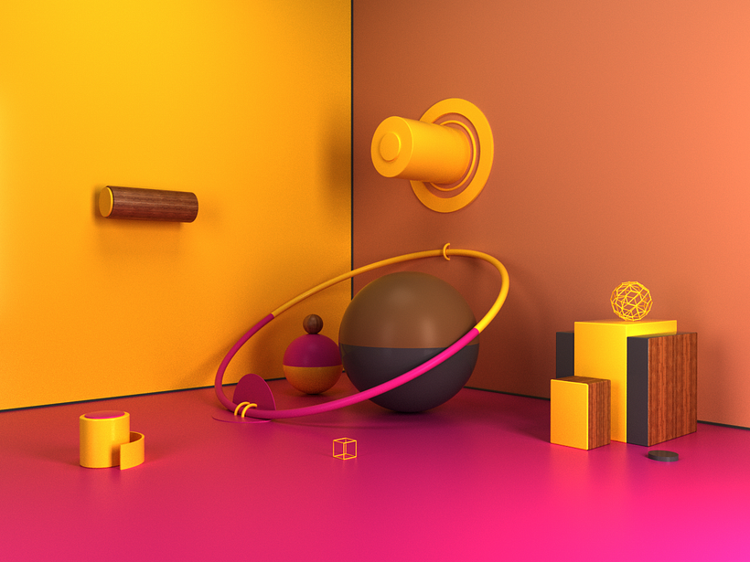 Colorful room 1