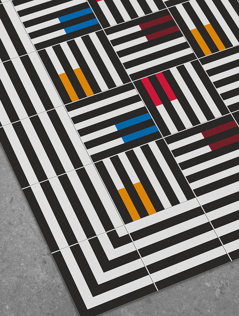 Alfombras que imitan los suelos hidráulicos barceloneses 6