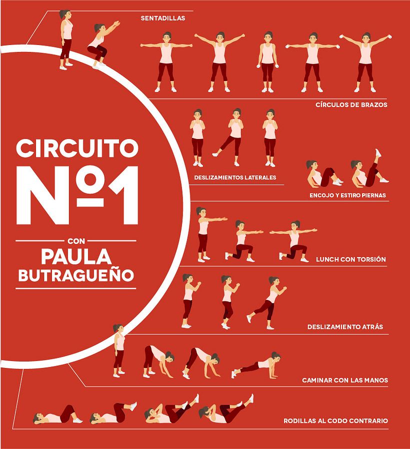 Personajes y diseño para infografia 2