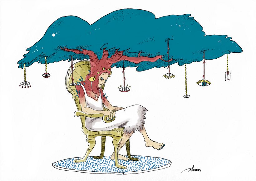 Ilustraciones de microrrelatos 1
