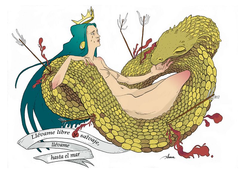 Ilustraciones de microrrelatos 2