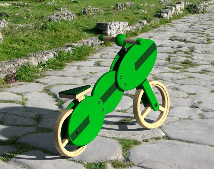 Correpasillos de madera Ant para niños de 3 años -1