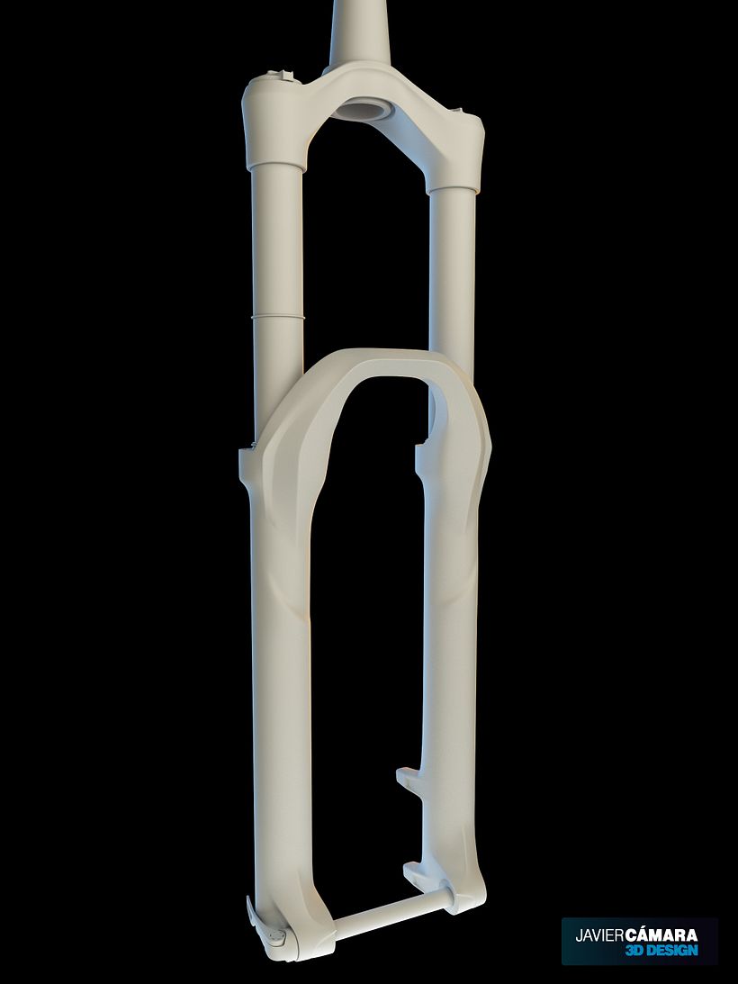 3D - Bike Suspension Rock Shox Lyrik 2