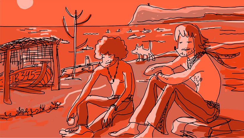 Vuelve Mariscal con 'Apuntes. Bocetos de una peli de Garriris' 3