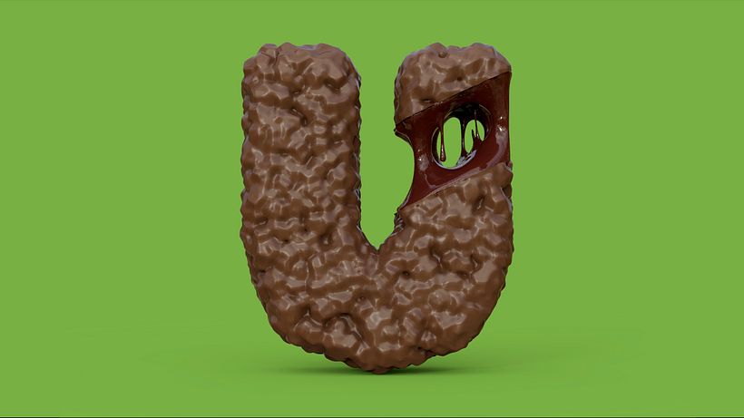 Alfabeto typografico en 3D 21