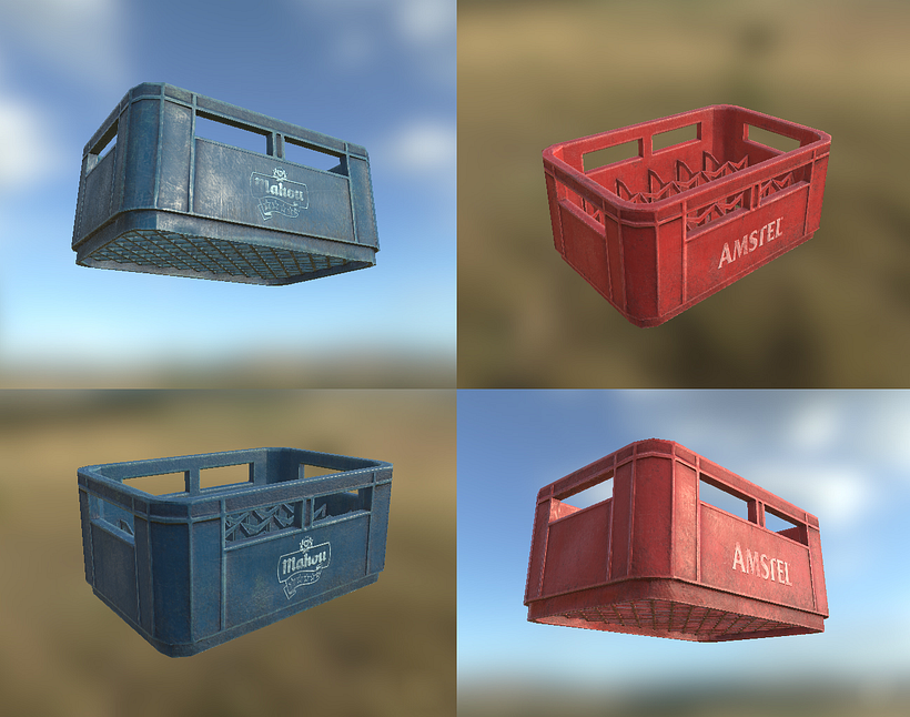 Low poly props 2