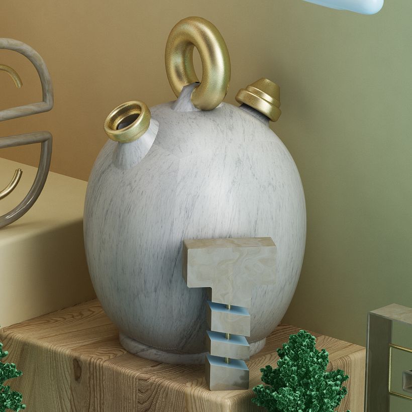 - Albacete -  Mi Proyecto del curso: Dirección de Arte con Cinema 4D - 3D