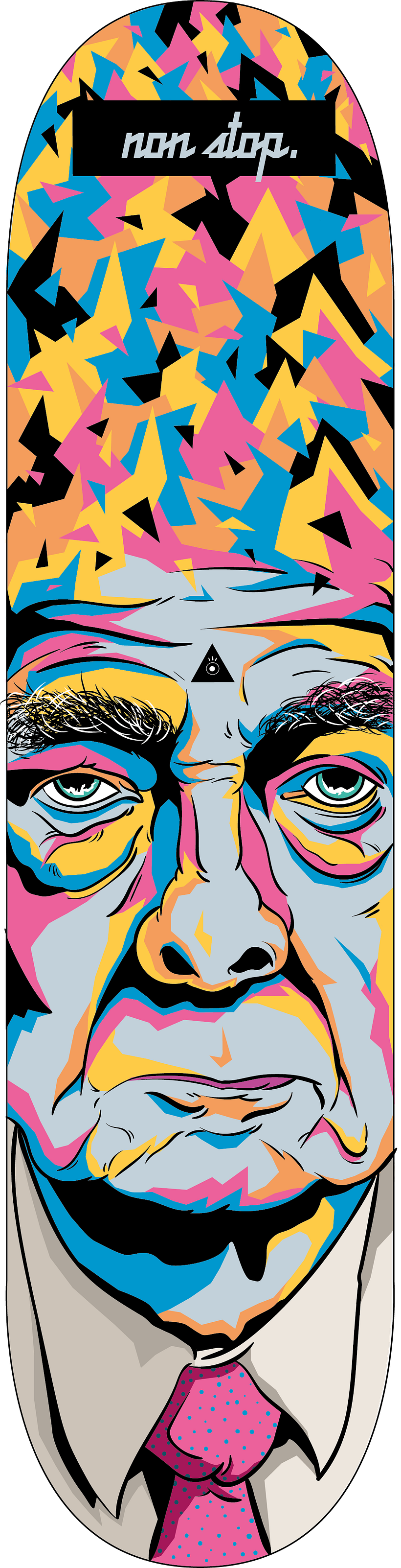 -Non stop- diseño tabla skate/ New project -Non stop- skate design. 0