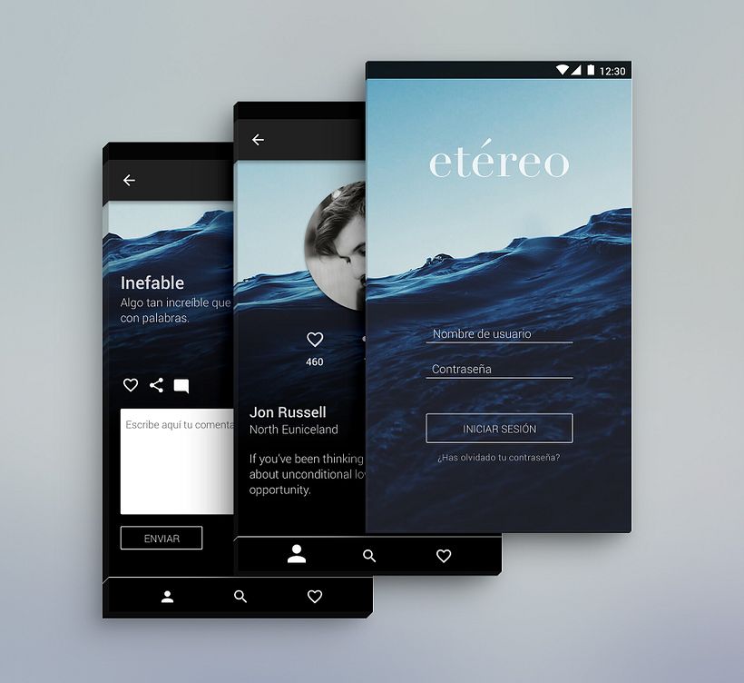 Mi Proyecto del curso: Diseño de Interfaces con Sketch - UX / UI