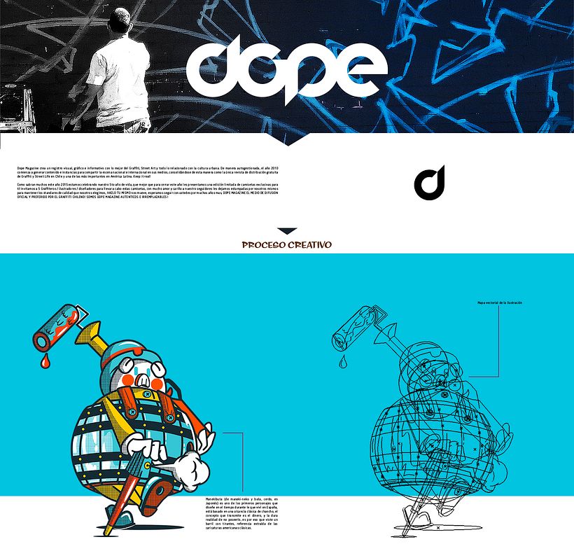 DOPE MAGAZINE T-SHIRT 0