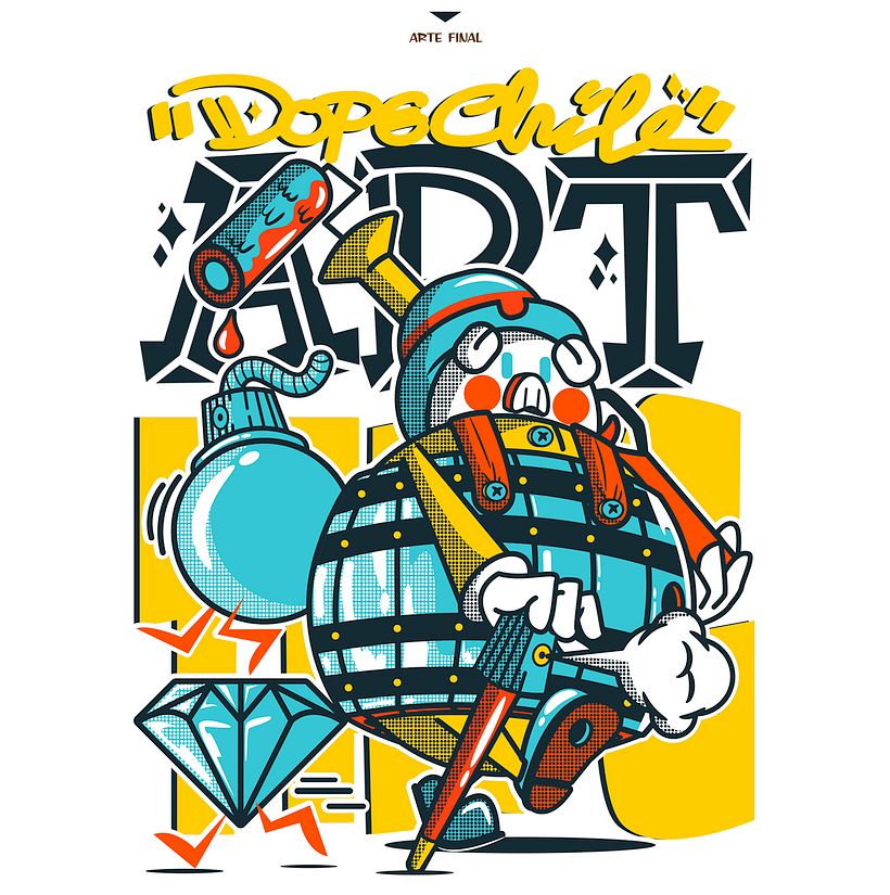 DOPE MAGAZINE T-SHIRT 2