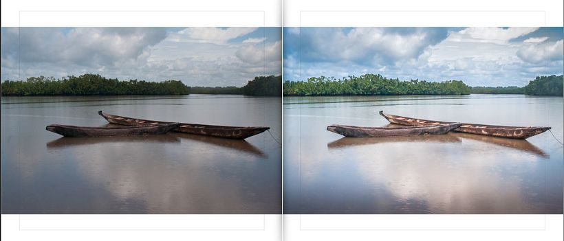 LIBRO.  ANTES y DESPUÉS.    Fotos de Gambia. Curso Revelado LIGHTROOM 2
