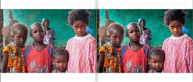 LIBRO.  ANTES y DESPUÉS.    Fotos de Gambia. Curso Revelado LIGHTROOM 6