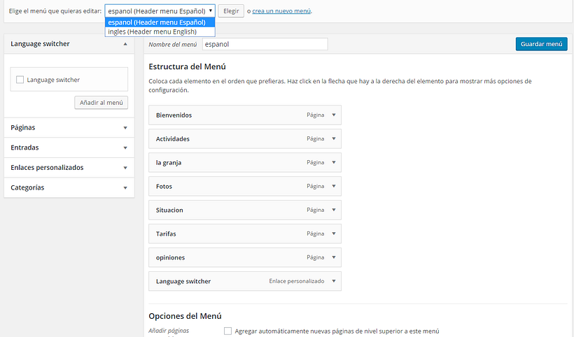 Tema de wordpress multilenguaje 1