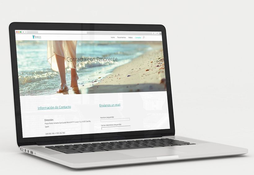 Clínica Rmorente | Identidad, papelería y fotografía 2