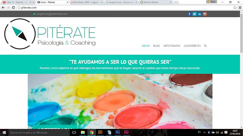 Pitérate. Psicología y coaching. Imagen corporativa 3