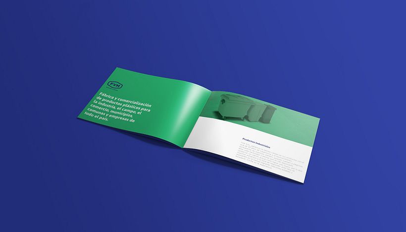 Rediseño de imagen para FVM una empresa dedicada a la fabricación y comercialización de productos plásticos para la industria, el campo, el comercio, municipios, comunas y empresas. 6
