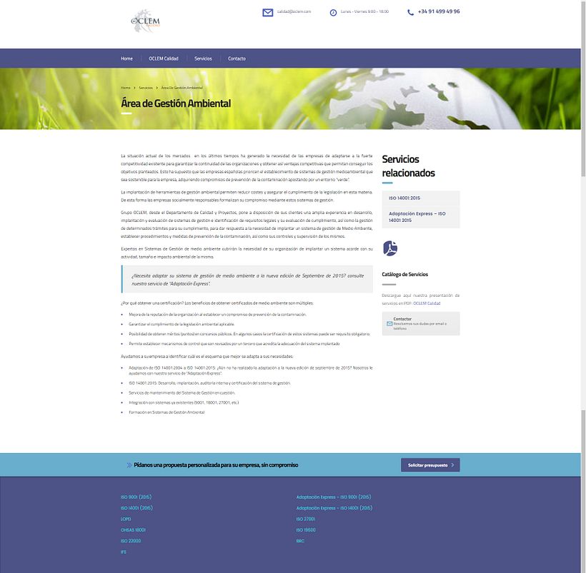 Consultoría de Normátivas Iso 0