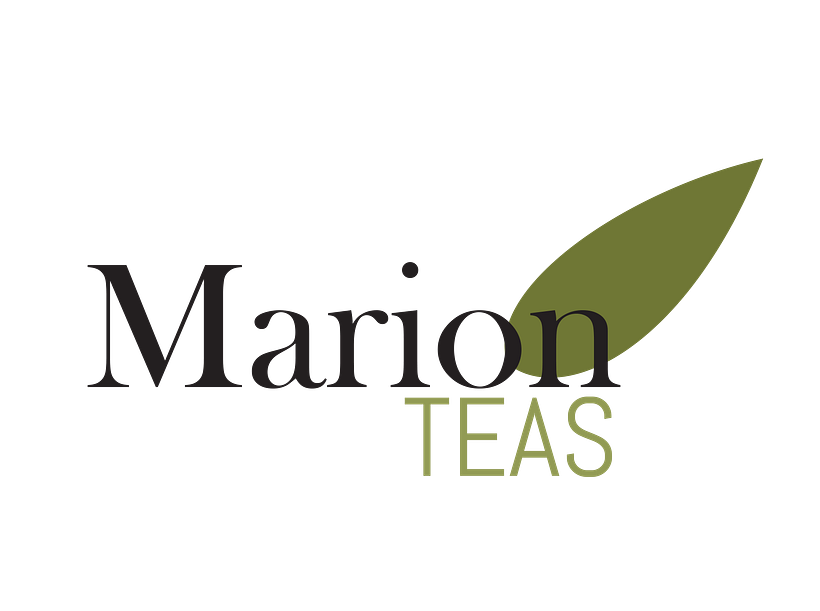 Marion Teas logo y packaging  0