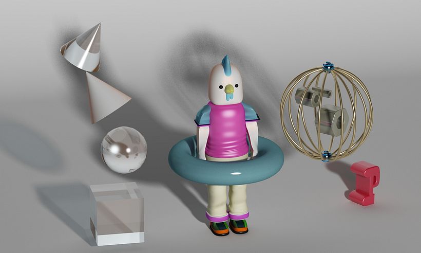 Modelados Cinema 4D - 3D